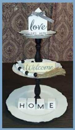 Image of Three-tiered Tray